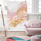 Pink Turbulence by Patricia Pinto on GIANT ART - pink abstract