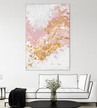 Pink Turbulence by Patricia Pinto on GIANT ART - pink abstract
