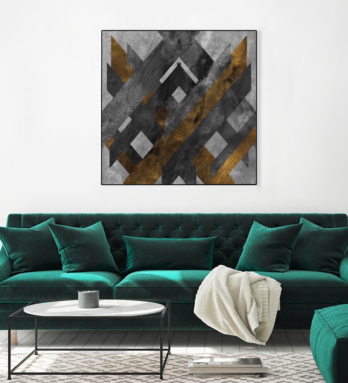 Rough Diamond by Sd Graphics Studio on GIANT ART - abstract