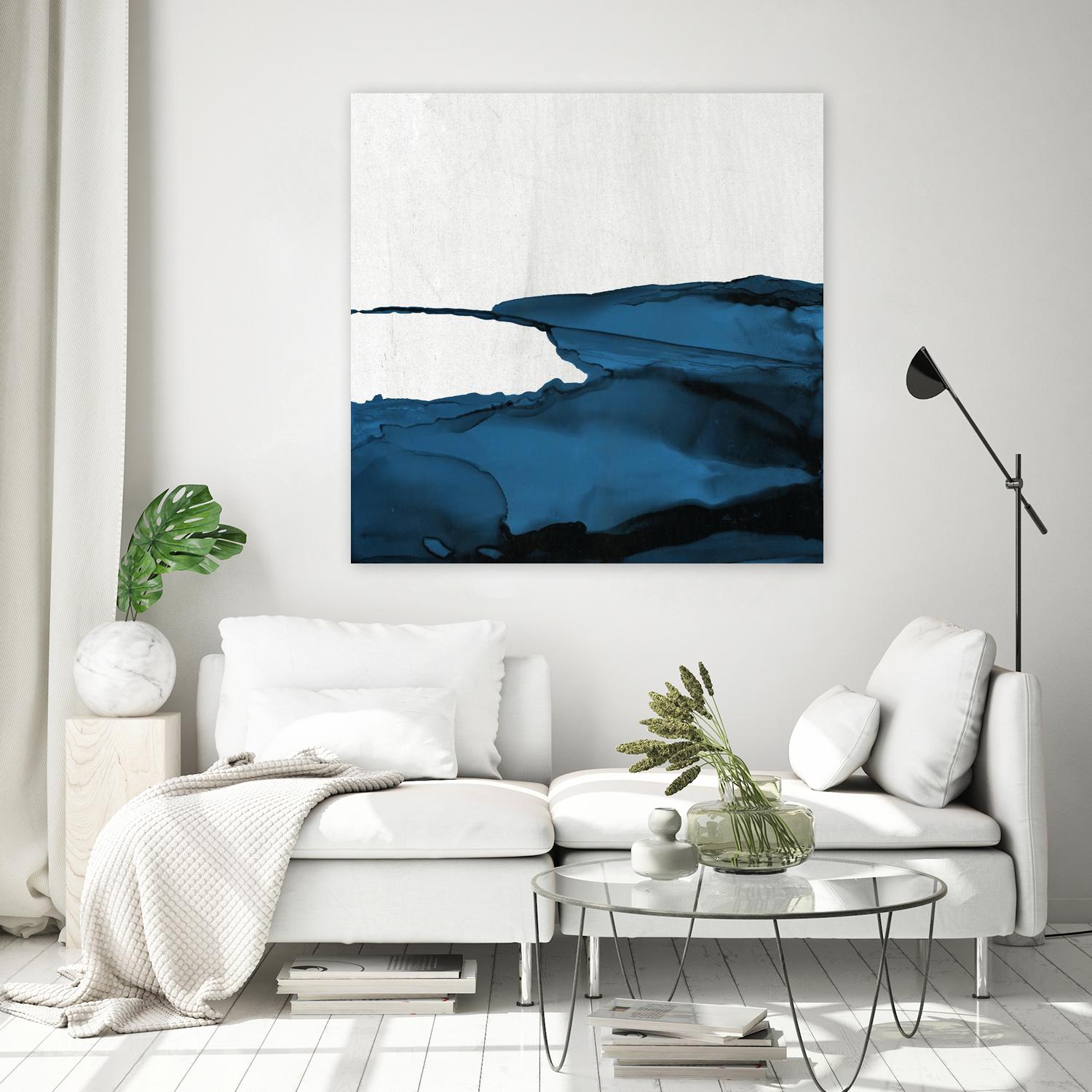Royal Blue Escape II by Elizabeth Medley on GIANT ART - abstract