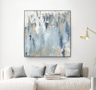 Blue Illusion Square III by Patricia Pinto on GIANT ART - abstract