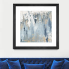 Blue Illusion Square III by Patricia Pinto on GIANT ART - abstract