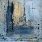 Golden Blues I by Patricia Pinto on GIANT ART - abstract
