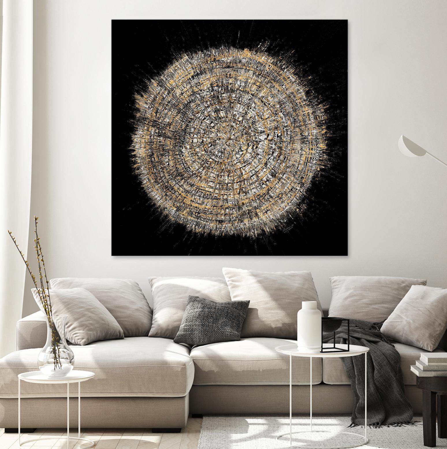 Mysterious Tree Rings by Roberto Gonzalez on GIANT ART - decorative