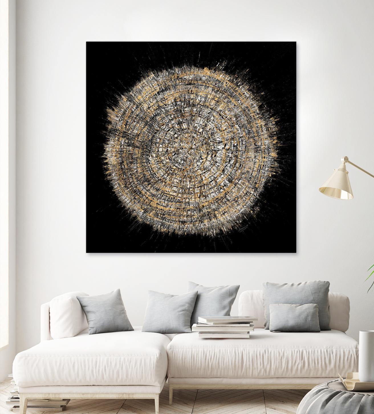 Mysterious Tree Rings by Roberto Gonzalez on GIANT ART - decorative