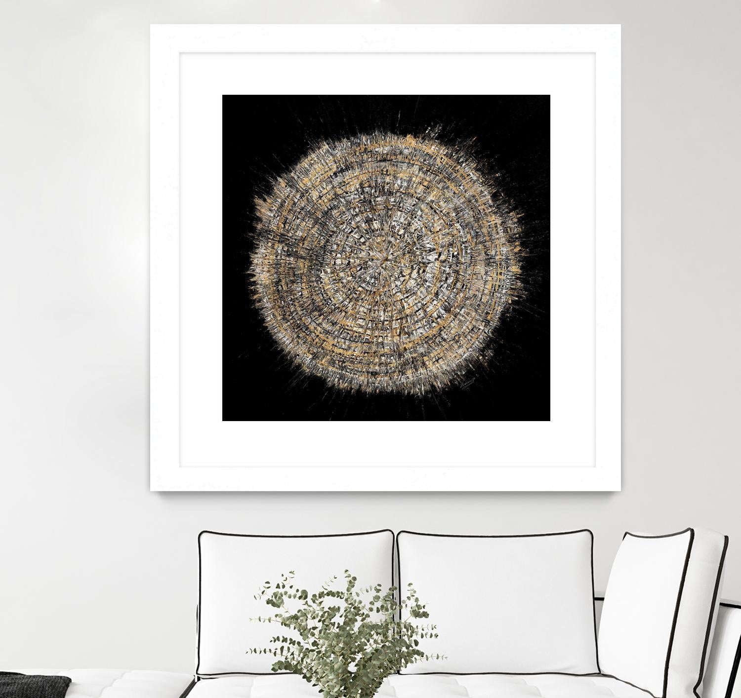 Mysterious Tree Rings by Roberto Gonzalez on GIANT ART - decorative