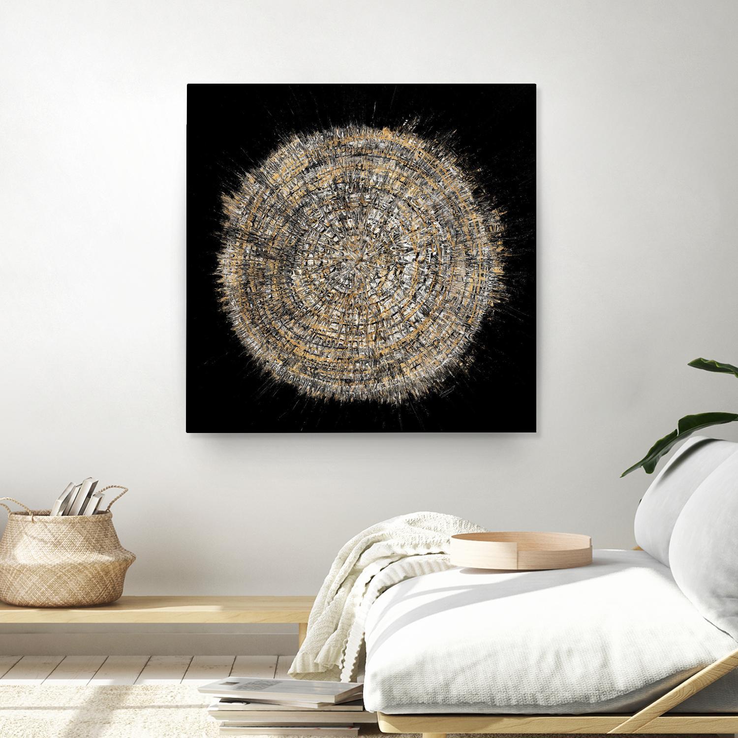 Mysterious Tree Rings by Roberto Gonzalez on GIANT ART - decorative