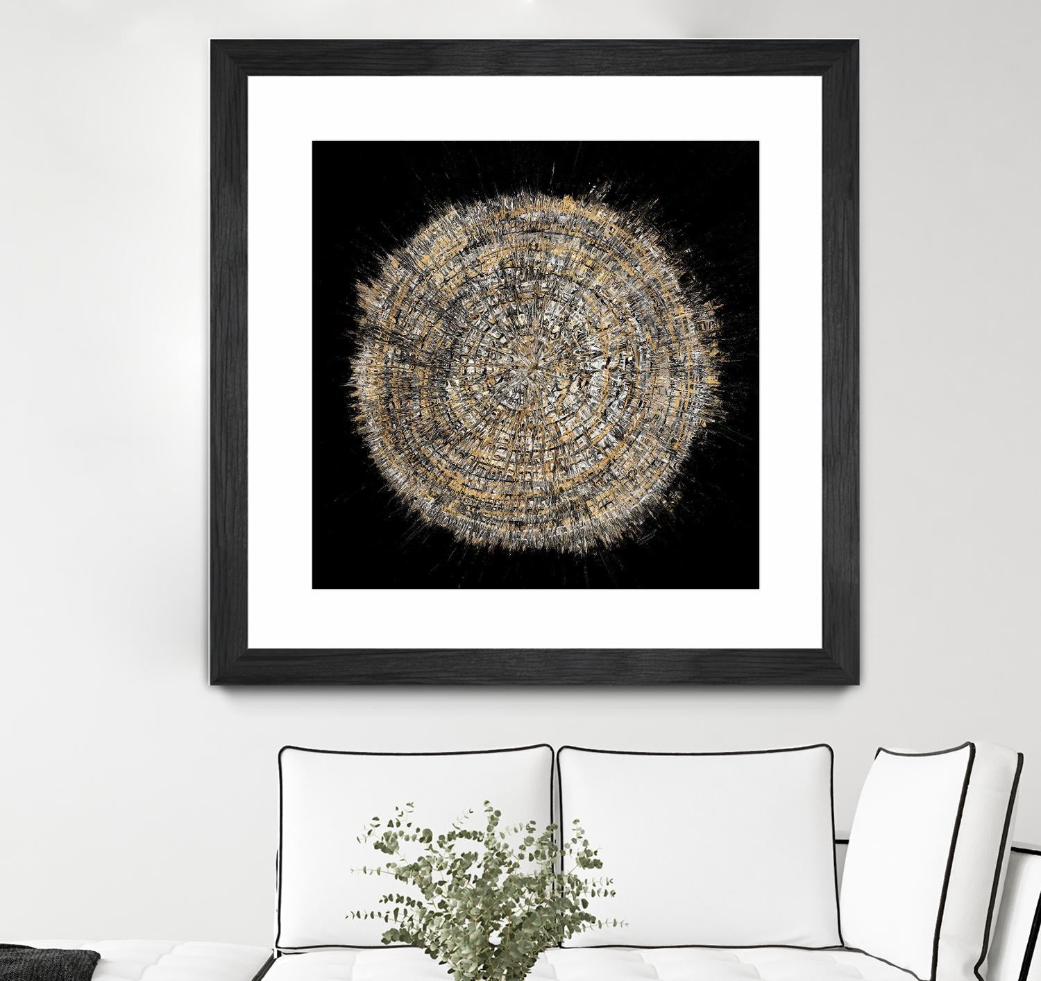 Mysterious Tree Rings by Roberto Gonzalez on GIANT ART - decorative