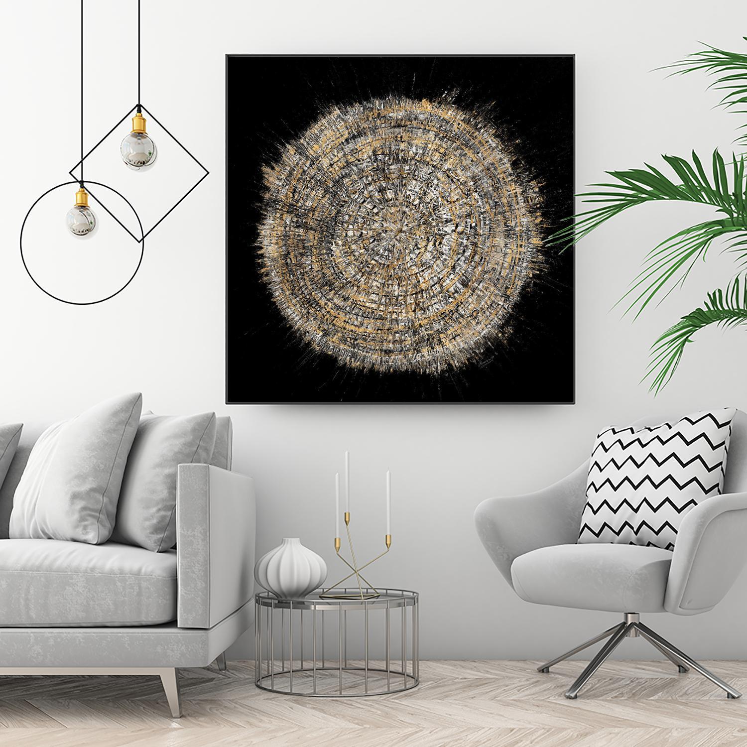 Mysterious Tree Rings by Roberto Gonzalez on GIANT ART - decorative