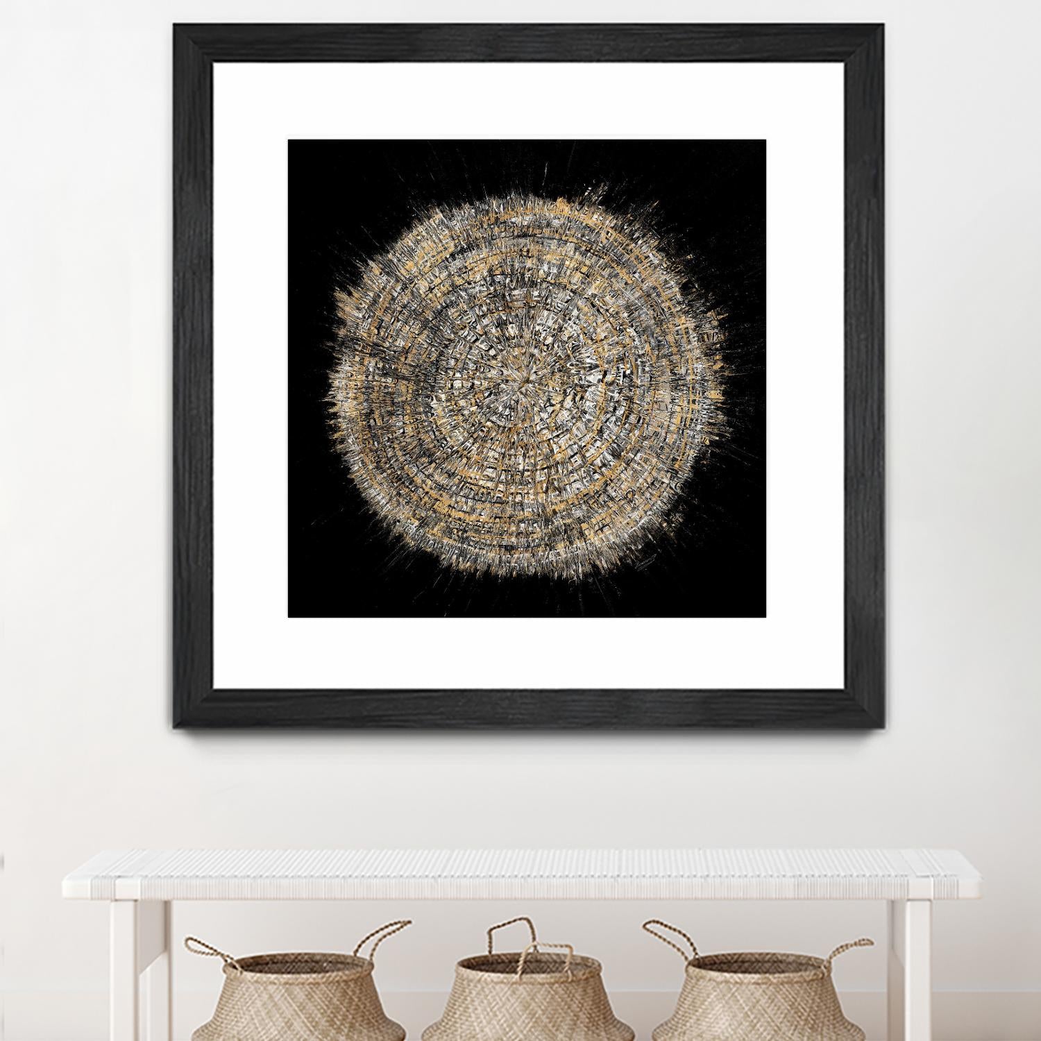 Mysterious Tree Rings by Roberto Gonzalez on GIANT ART - decorative