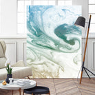 Deep Waves by Susan Bryant on GIANT ART - blue Abstract