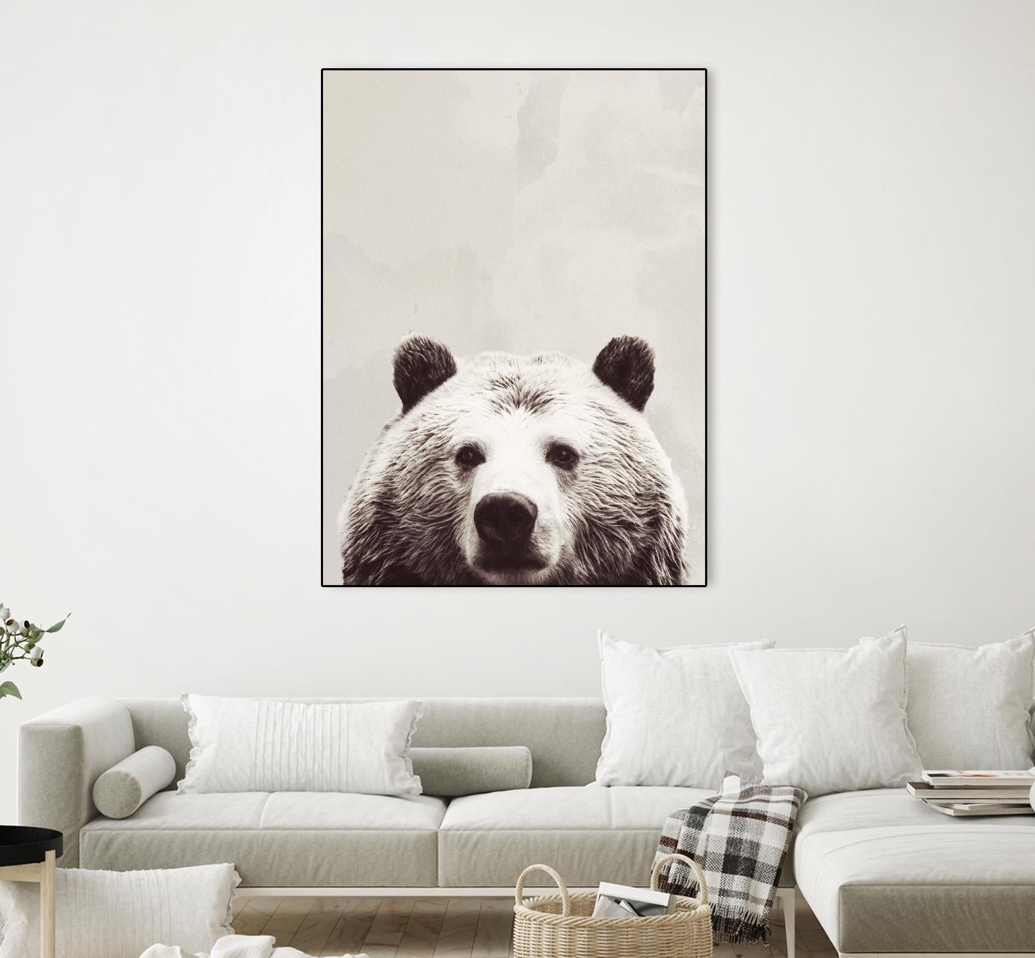 Friendly Bear by Sd Graphics Studio on GIANT ART - animals/wildlife whimsical
