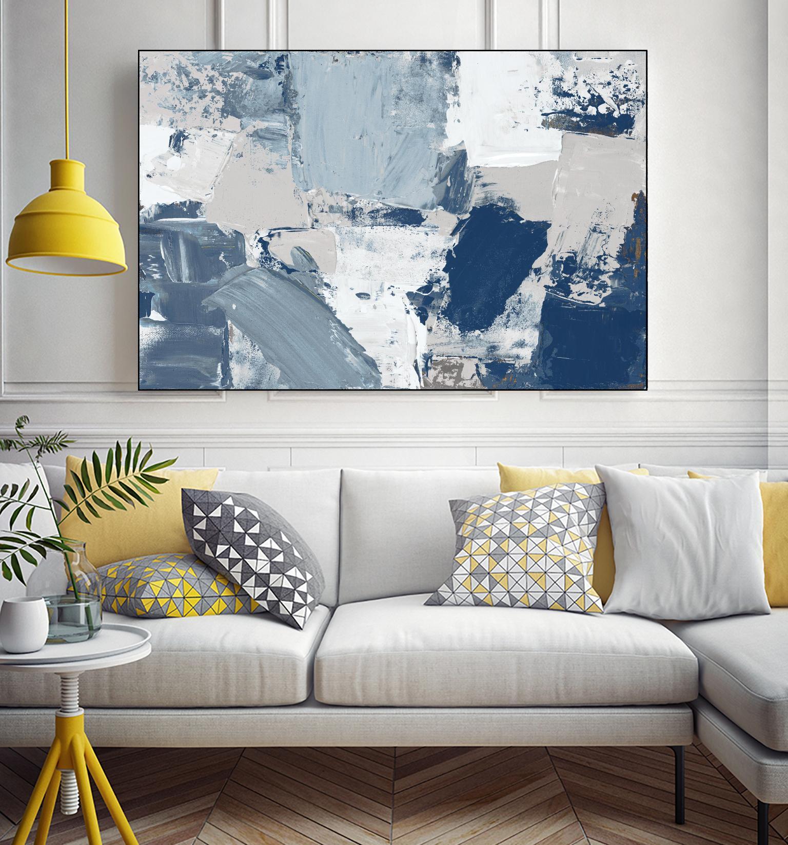 Blue Combo by Lanie Loreth on GIANT ART - abstract