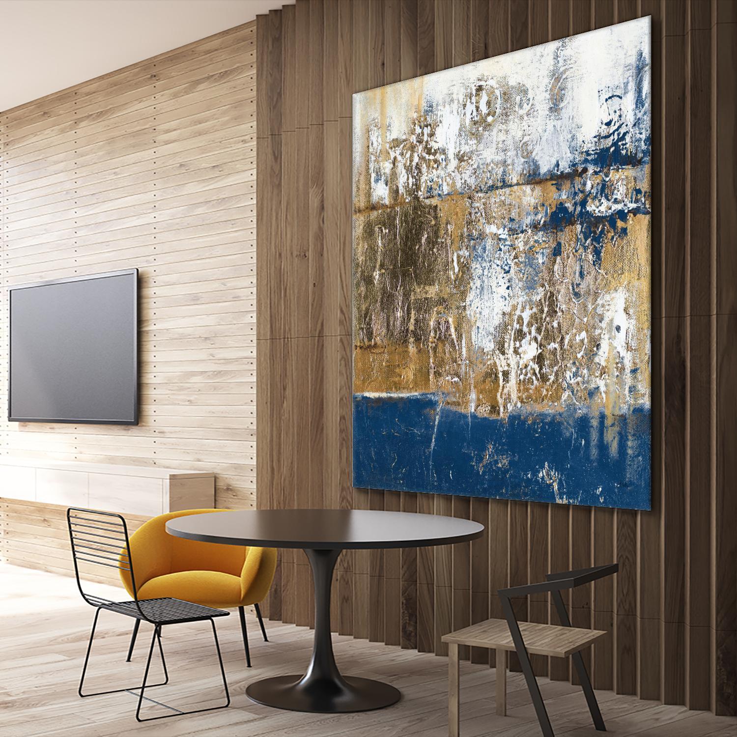 Blue Contemporaneo by Patricia Pinto on GIANT ART - abstract