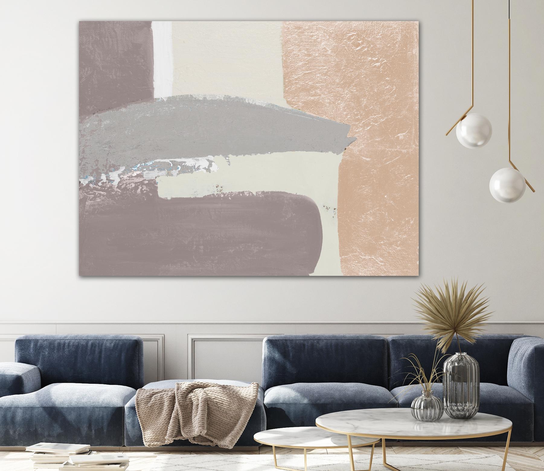 Early Morning Abstract by Patricia Pinto on GIANT ART - taupe Abstract