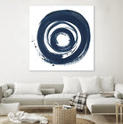 African Navy Circle Abstract by Patricia Pinto on GIANT ART - multi Abstract