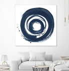 African Navy Circle Abstract by Patricia Pinto on GIANT ART - multi Abstract