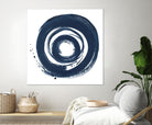 African Navy Circle Abstract by Patricia Pinto on GIANT ART - multi Abstract