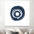 African Navy Circle Abstract by Patricia Pinto on GIANT ART - multi Abstract