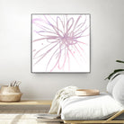 Pink Burst I by L. Hewitt on GIANT ART - multi abstract