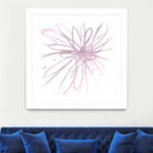 Pink Burst I by L. Hewitt on GIANT ART - multi abstract