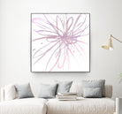 Pink Burst I by L. Hewitt on GIANT ART - multi abstract