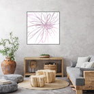 Pink Burst I by L. Hewitt on GIANT ART - multi abstract