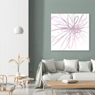 Pink Burst I by L. Hewitt on GIANT ART - multi abstract