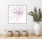 Pink Burst I by L. Hewitt on GIANT ART - multi abstract