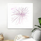 Pink Burst I by L. Hewitt on GIANT ART - multi abstract