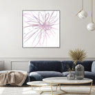 Pink Burst I by L. Hewitt on GIANT ART - multi abstract