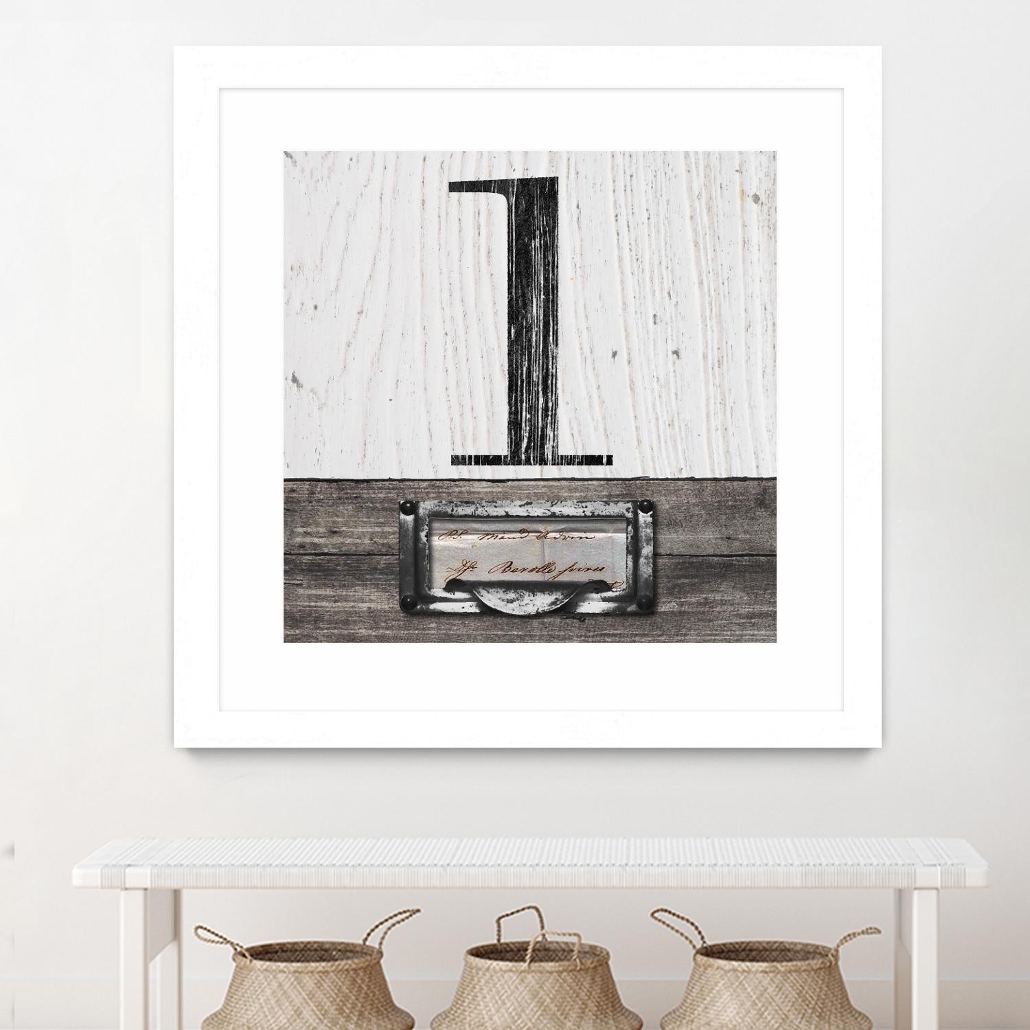 Drawer Number I by Elizabeth Medley on GIANT ART - typography farm