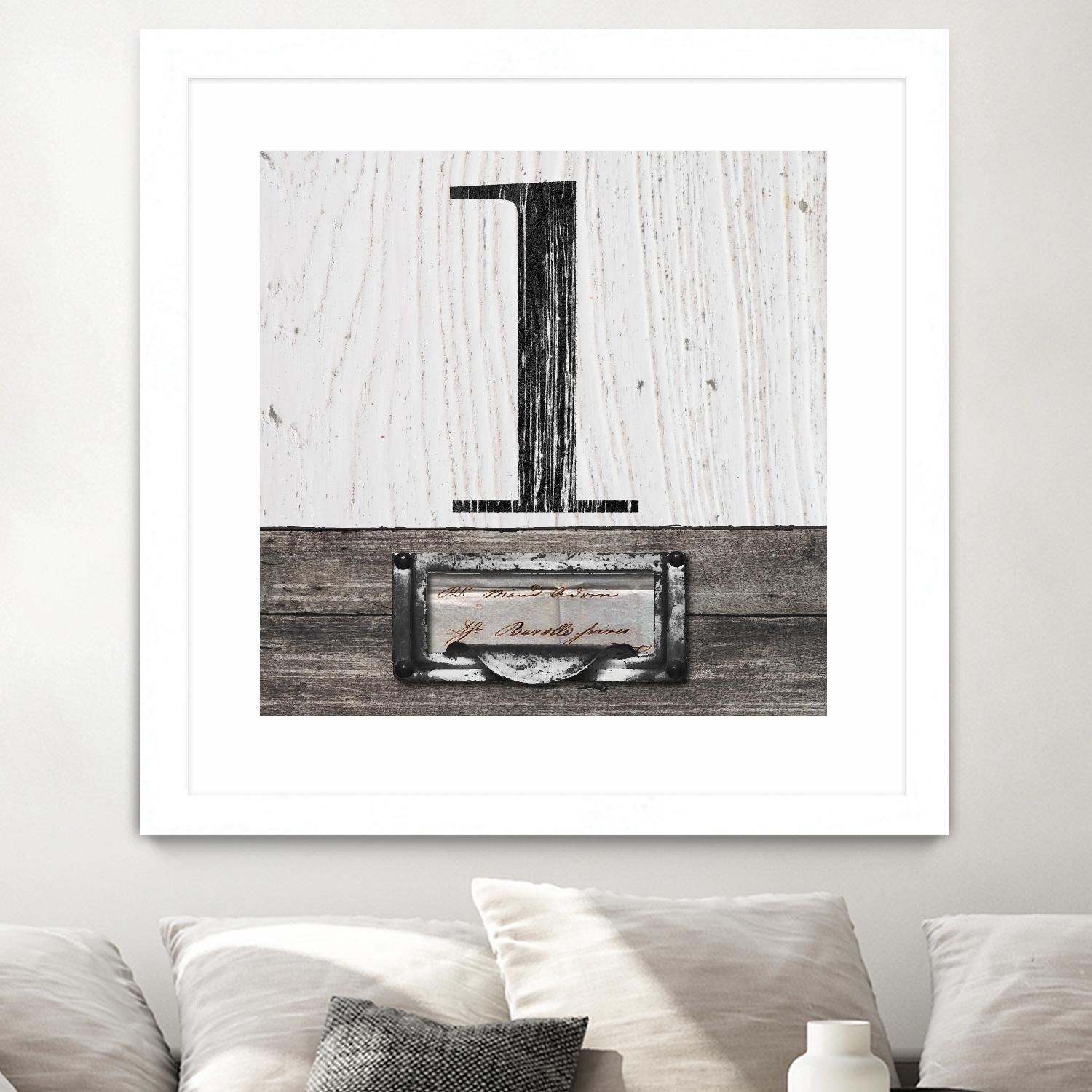 Drawer Number I by Elizabeth Medley on GIANT ART - typography farm