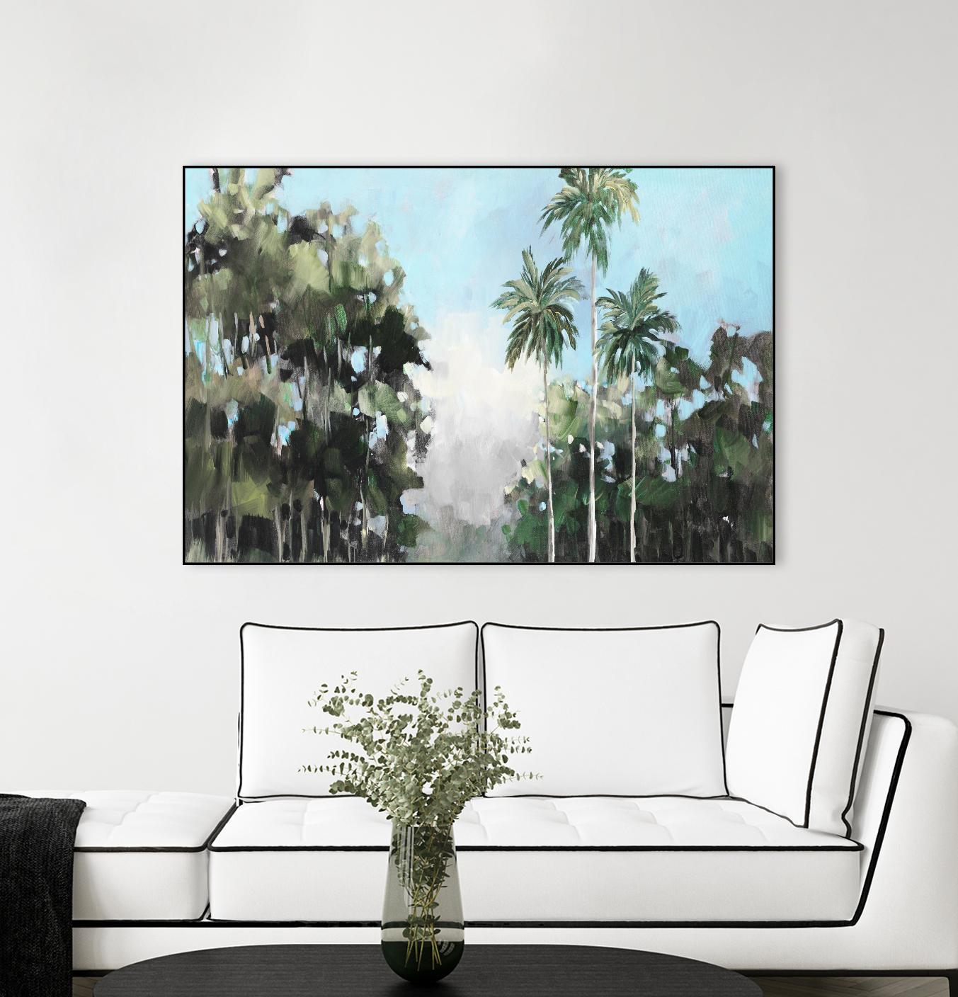 Palms On The Coast by Jane Slivka on GIANT ART - palms coastal