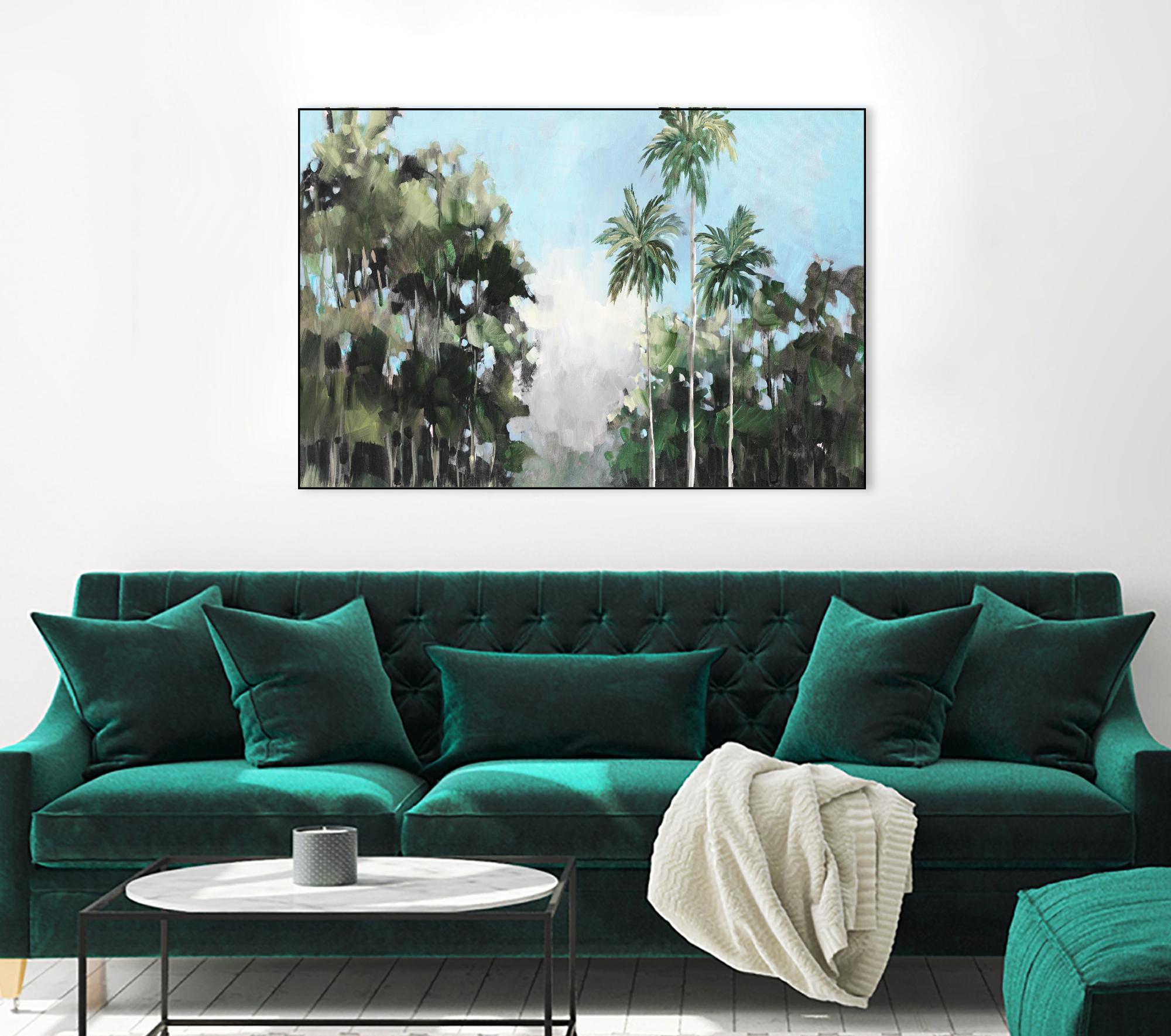 Palms On The Coast by Jane Slivka on GIANT ART - palms coastal