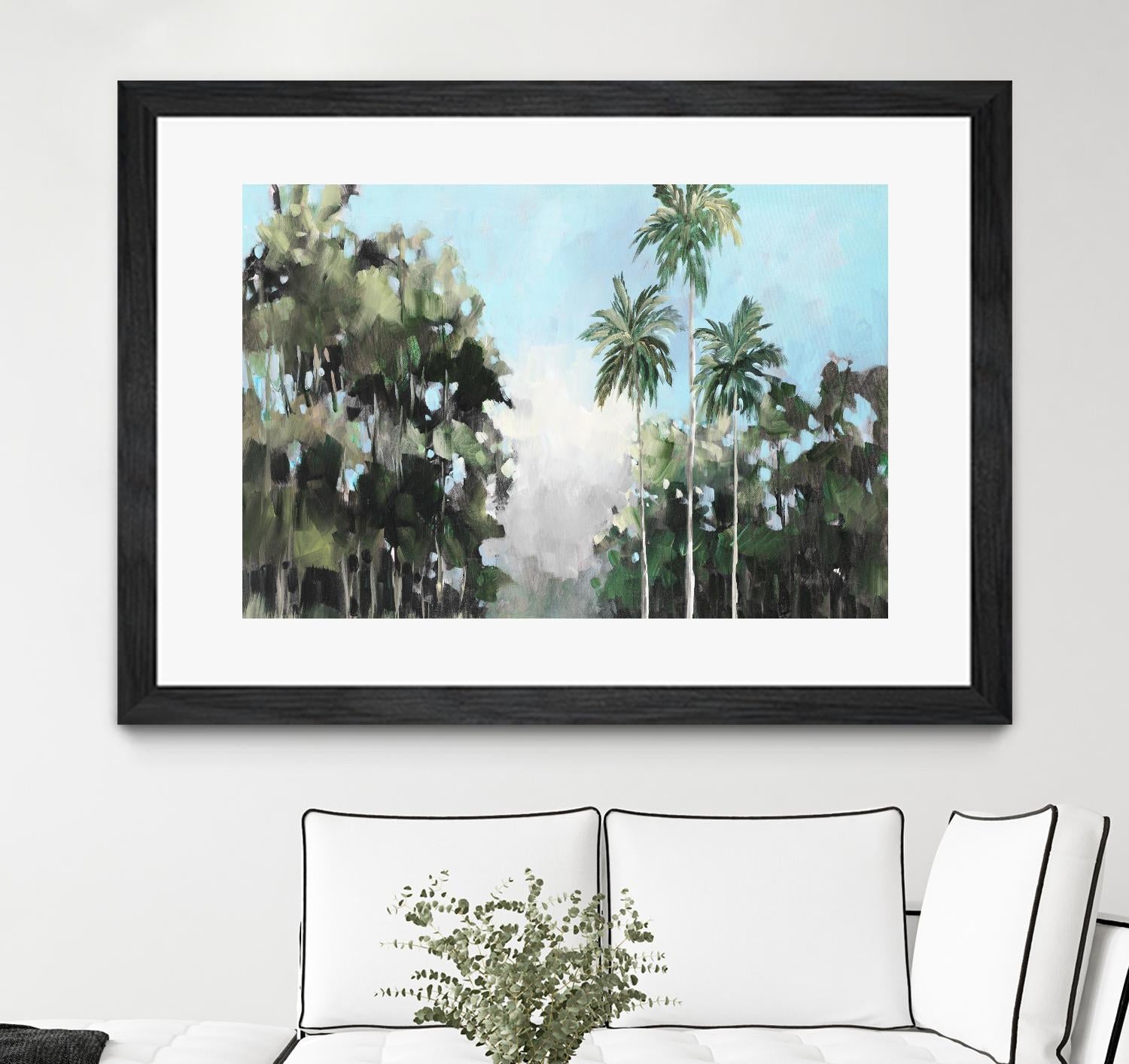 Palms On The Coast by Jane Slivka on GIANT ART - palms coastal
