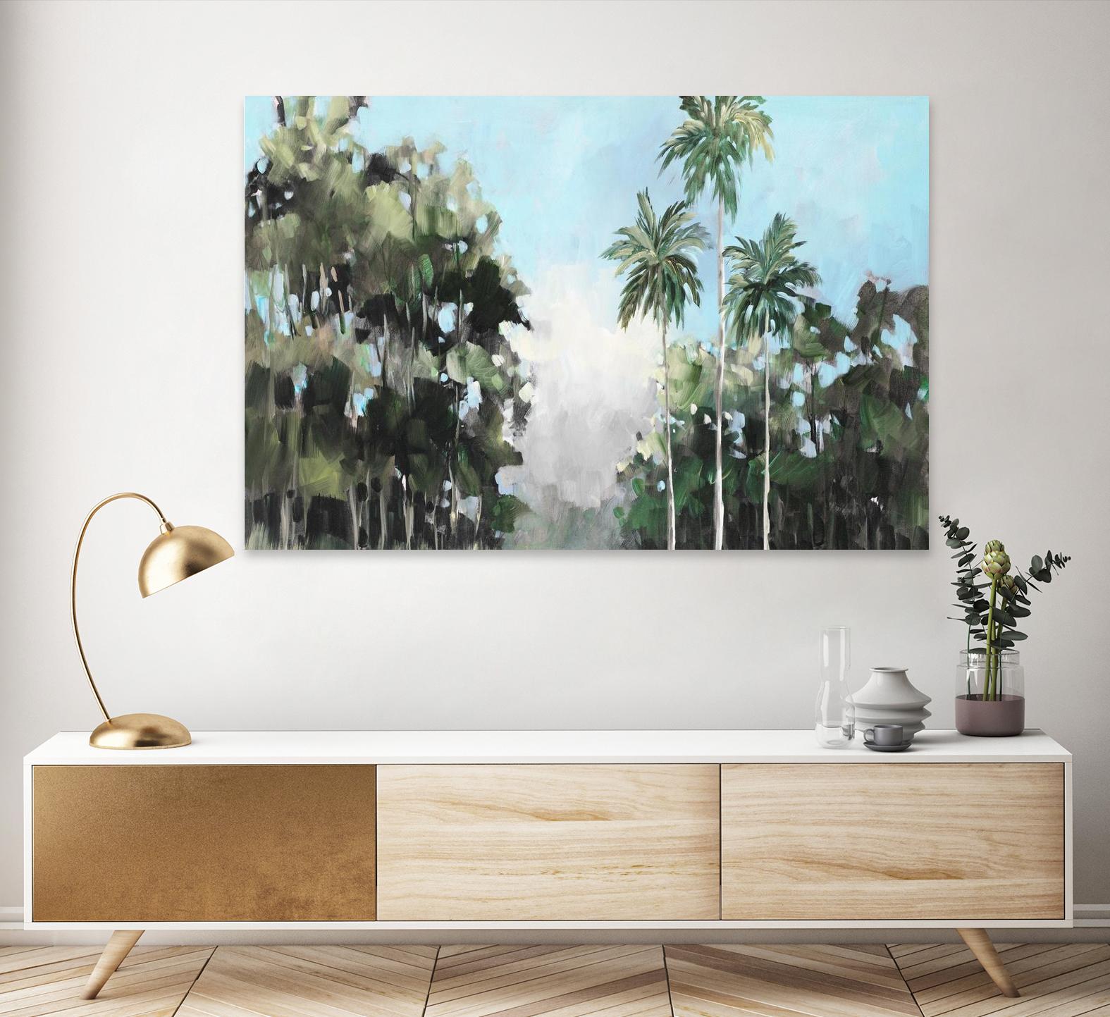 Palms On The Coast by Jane Slivka on GIANT ART - palms coastal