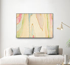 Against the Grain Abstract by Susan Bryant on GIANT ART - gold abstract