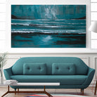 Blue Escape by Gina Ritter on GIANT ART - coastal abstract
