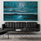Blue Escape by Gina Ritter on GIANT ART - coastal abstract