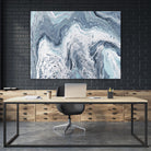 Calm Sea Abstract by Julie DeRice on GIANT ART - multi abstract