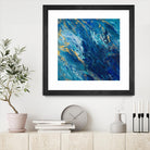 Blue Marble by Tiffany Hakimipour on GIANT ART - abstract