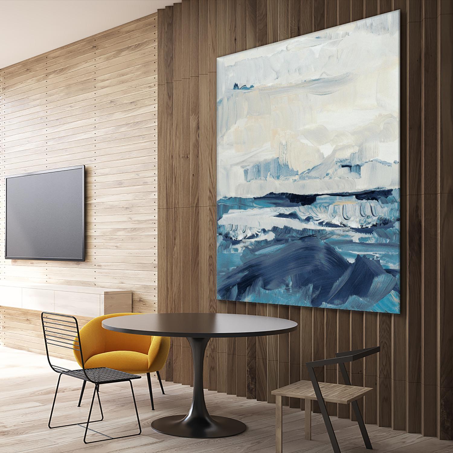 Freedom of the Blue Sea II by Lanie Loreth on GIANT ART - coastal abstract