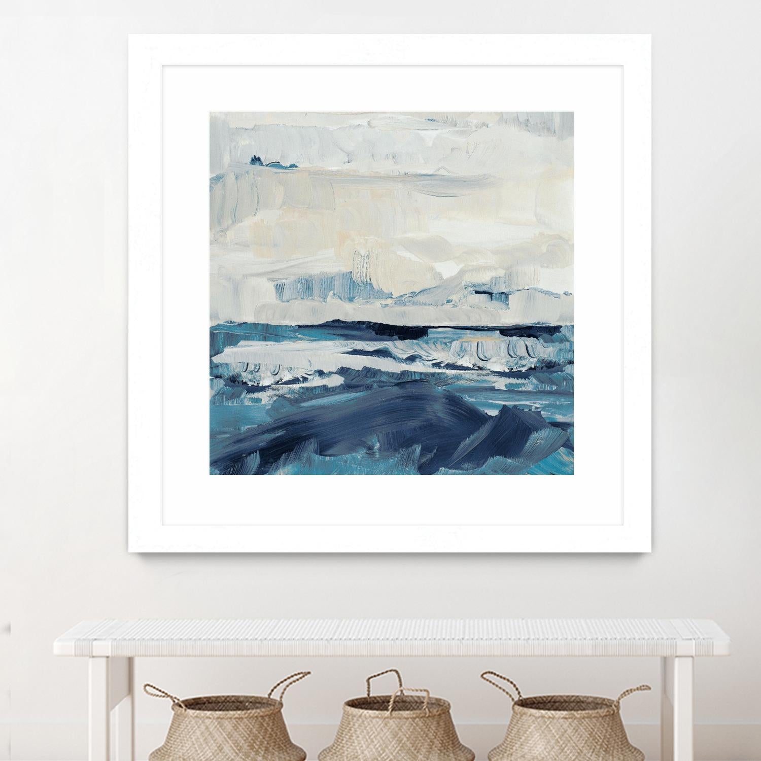 Freedom of the Blue Sea II by Lanie Loreth on GIANT ART - coastal abstract