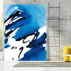 No Time Like the Present I by Lanie Loreth on GIANT ART - blue Abstract