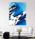 No Time Like the Present I by Lanie Loreth on GIANT ART - blue Abstract