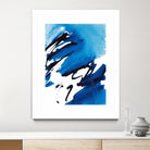 No Time Like the Present I by Lanie Loreth on GIANT ART - blue Abstract