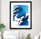 No Time Like the Present I by Lanie Loreth on GIANT ART - blue Abstract