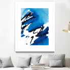 No Time Like the Present I by Lanie Loreth on GIANT ART - blue Abstract