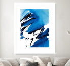 No Time Like the Present I by Lanie Loreth on GIANT ART - blue Abstract